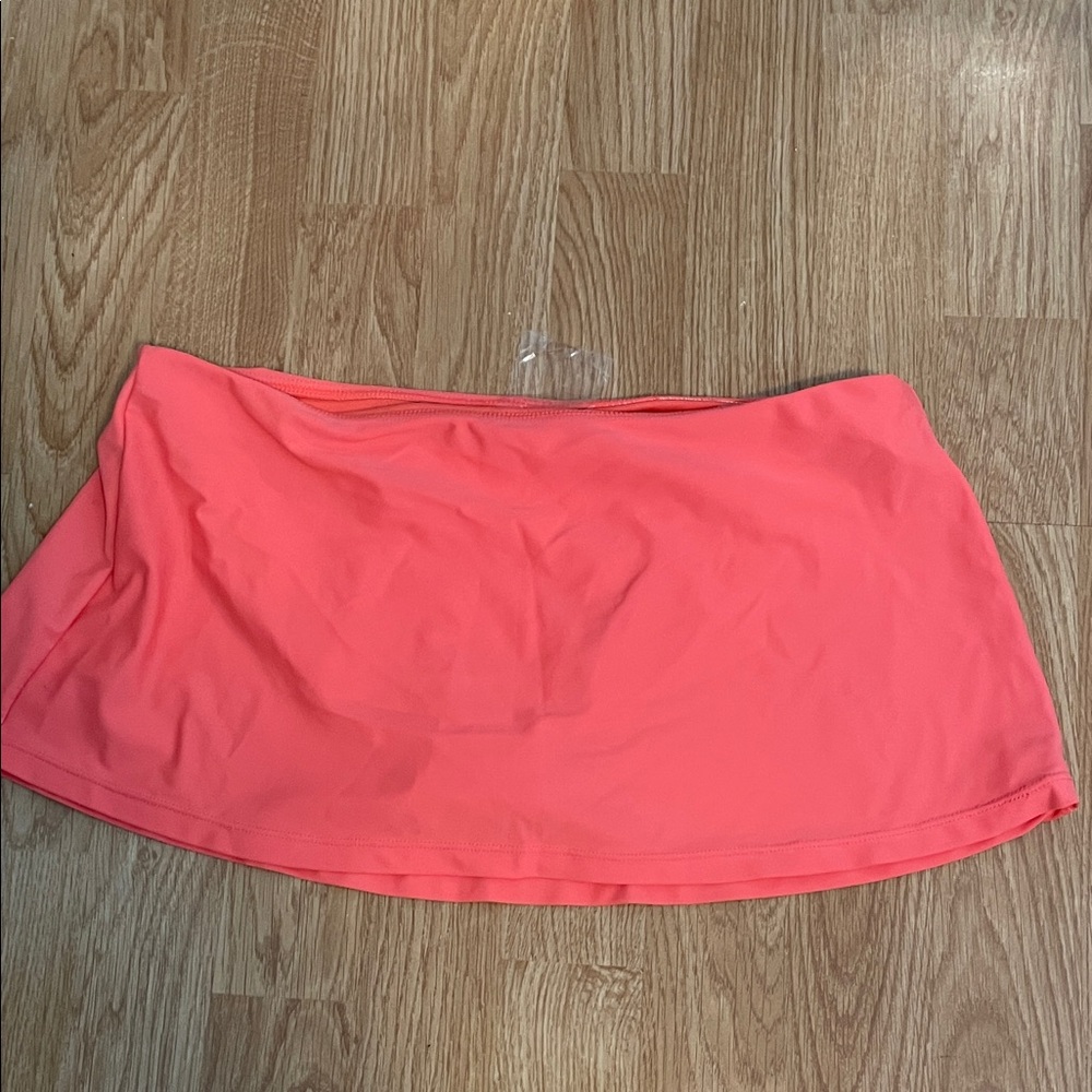 Island Escape Coral Swim Skirt